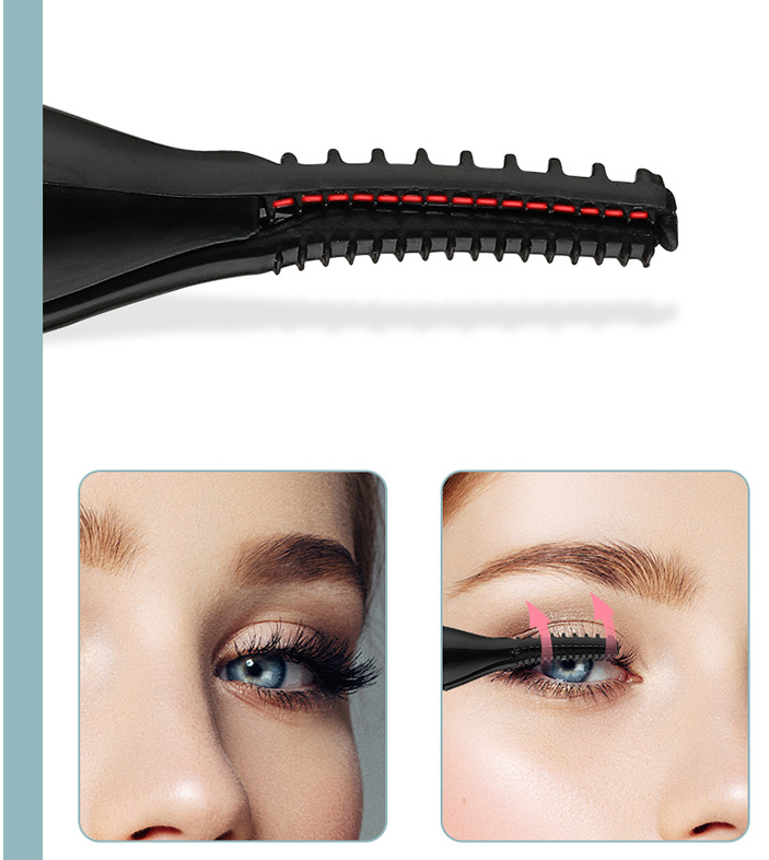 Rechargeable Eyelash Curler & Clip- Electric Heated Eyelashes Curler