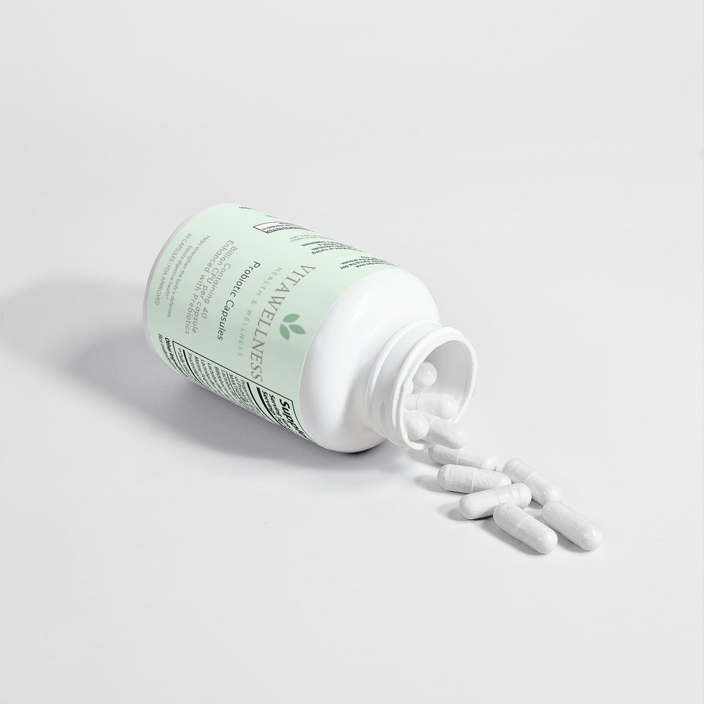 Probiotic Supplement- Made with 40 Billion with Prebiotics