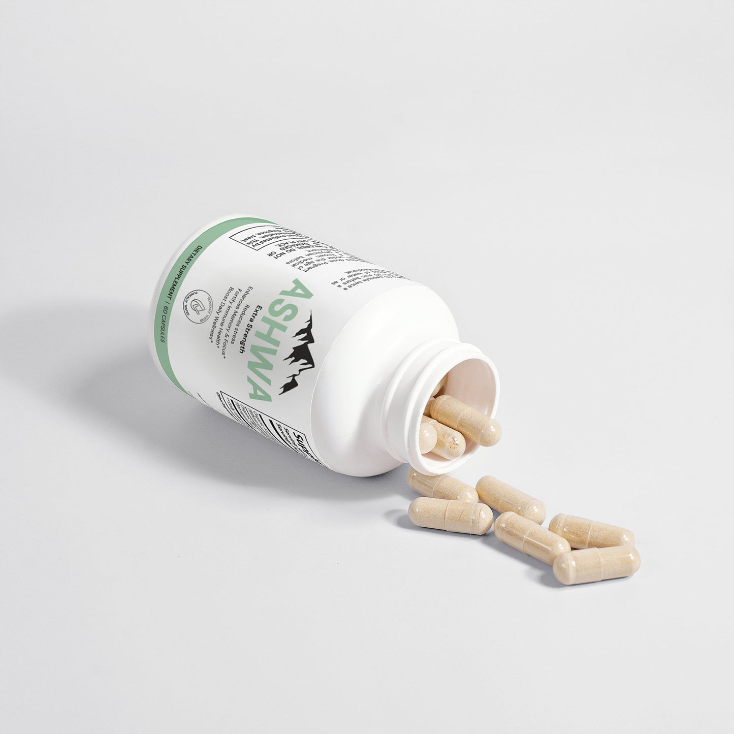 Organic Ashwagandha Support Supplement, Black Pepper | Lab Tested for Purity