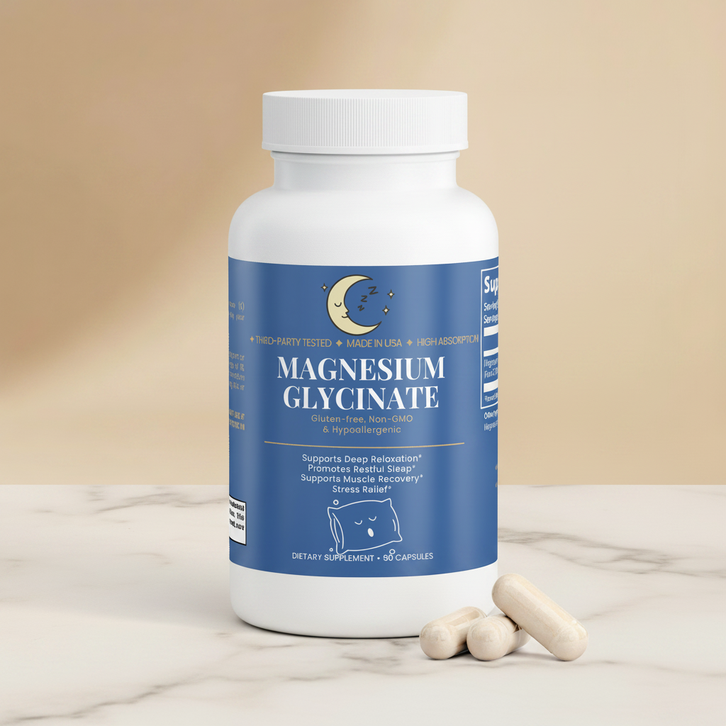 Magnesium Glycinate - Brand Background 1
