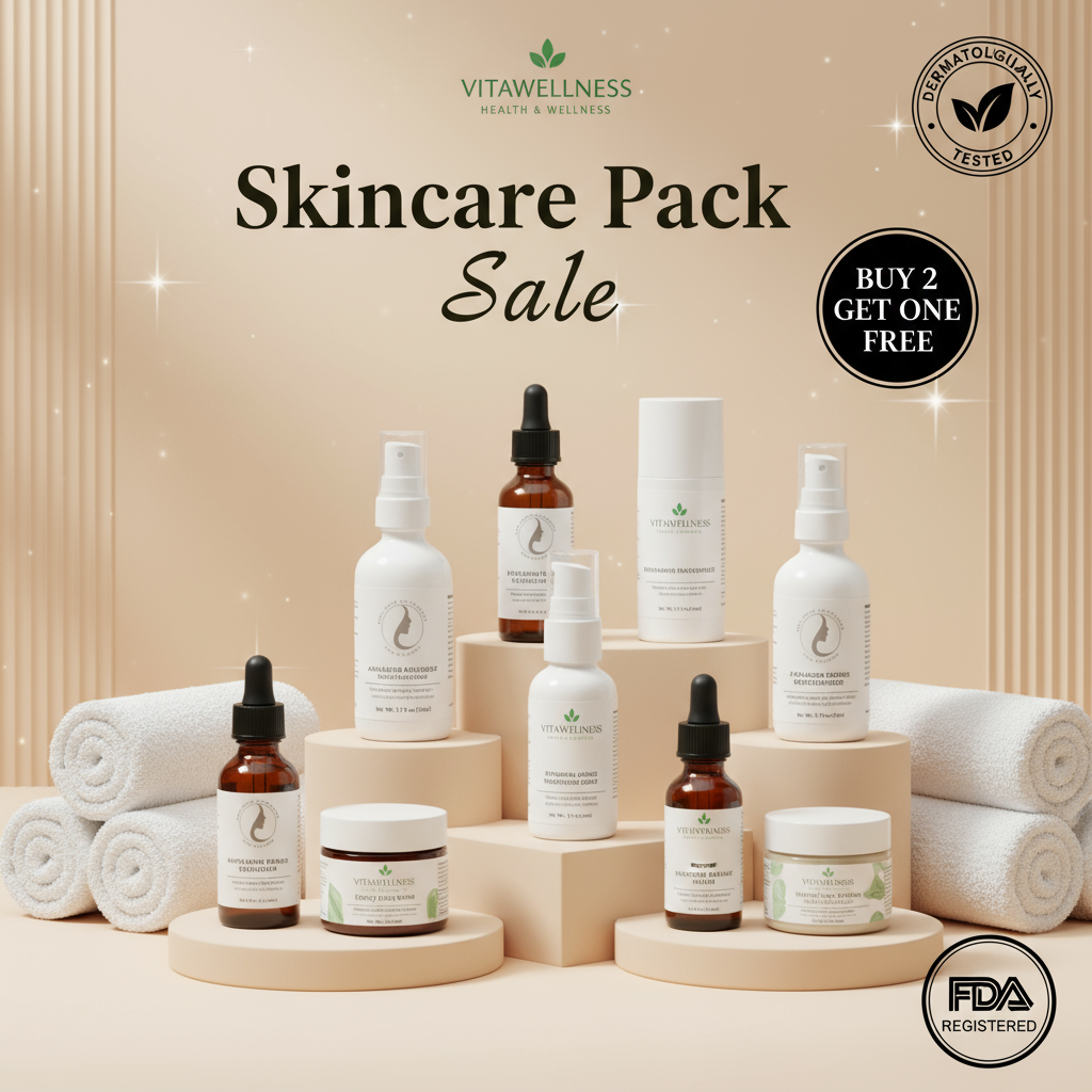 Skincare Pack Sale - Realistic Products